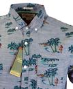 Palmer ORIGINAL PENGUIN Retro 70s Hawaiian Shirt
