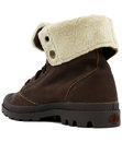 Baggy Leather FS PALLADIUM Retro Sherpa Trim Boots