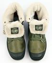 Baggy Sherpa PALLADIUM Retro Leather Boots (OD/AG)