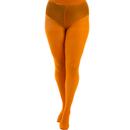 Pamela Mann 50 Denier Coloured Thick Tights Cognac Burnt Orange