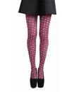 + Candy Heart PAMELA MANN Retro Printed Tights