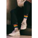 +Shine PANTHERELLA Rainbow Sports Luxe Socks C