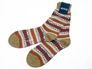 + Ellery PANTHERELLA Retro Alpine Fairisle Socks C