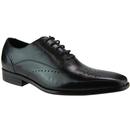 Coulter PAOLO VANDINI Oxford Brogue Shoes (Black)