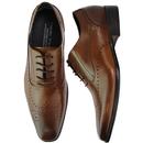 Coulter PAOLO VANDINI Mod Oxford Brogue Shoes TAN