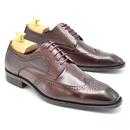 Gerard Paolo Vandini Mod Wingtip Brogues (Wine)