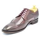 Gerard Paolo Vandini Mod Wingtip Brogues (Wine)