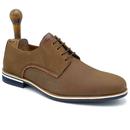 Paolo Vandini Hemsby Derby Shoes in Mocha