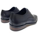 Kirklea Paolo Vandini Leather Derby Brogues Navy