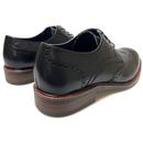 Lough Paolo Vandini Retro Leather Derby Brogues B