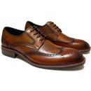 Lough Paolo Vandini Retro Leather Derby Brogues T