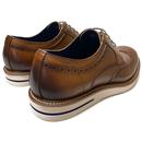 Megmillar Paolo Vandini Retro Sneaker Brogues Tan