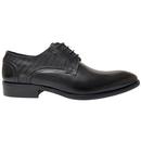 Paolo Vandini Melbury Leather Derby Shoes in Black