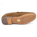 Millbourne Paolo Vandini Suede Penny Loafers Tan