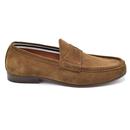 Paolo Vandini Millbourne Penny Loafers in Tan 