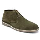 Paolo Vandini Modville Suede Desert Boots in Olive