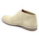 Modville Paolo Vandini Suede Desert Boots Papyrus