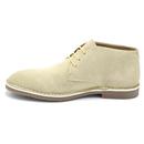 Modville Paolo Vandini Suede Desert Boots Papyrus