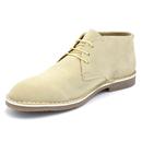 Modville Paolo Vandini Suede Desert Boots Papyrus