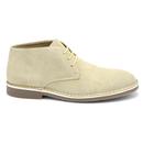 Modville Paolo Vandini Suede Desert Boots Papyrus