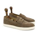 Morebury Paolo Vandini Retro Casual Suede Loafers