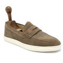 Paolo Vandini Morebury Suede Casual Loafer in Douglas