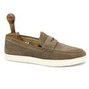 Morebury Paolo Vandini Retro Casual Suede Loafers