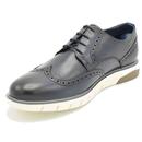 Newbridge Paolo Vandini Sport Casual Brogues Navy