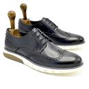 Newbridge Paolo Vandini Sport Casual Brogues Navy