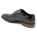 Newtown Paolo Vandini Oxford Wingtip Brogues Black