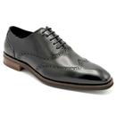 Paolo Vandini Newton Oxford Wingtip Brogues in Black