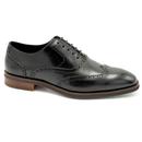 Newtown Paolo Vandini Oxford Wingtip Brogues Black