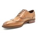 Newtown Paolo Vandini Oxford Wingtip Brogues Tan