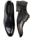 Padbury PAOLO VANDINI Retro Croc Stamp Dress Shoes