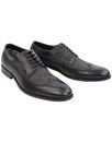 Roberto PAOLO VANDINI Derby Tweed Leather Shoes