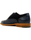 Ryder PAOLO VANDINI Suede & Leather Saddle Shoes N