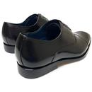 Thistle Paolo Vandini Black Leather Oxford Shoes 