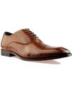 Thistle PAOLO VANDINI 60s Mod Oxford Toe Cap Shoes