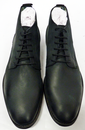 Refangle PAOLO VANDINI Retro 70s Worker Boots (Bl)