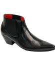 Veer3 Leather TALL PAOLO VANDINI Mod Chelsea Boots