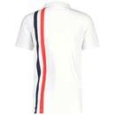 Olivier Patrick Retro Racing Stripe Polo Shirt W
