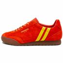 Patrick Rio Suede Trainers in Orange and Yellow K9F00003