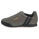 Patrick Rio Suede Runner Trainers in Grey/Black