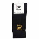 +Patrick 3 Pack Villan Men's Crew Socks Black/Gold