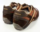 Snake GEOX RESPIRA Mens Retro 70s Indie Trainers
