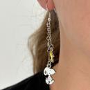 +Peanuts Snoopy & Woodstock Enamel Retro Earrings