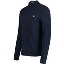 Original Penguin 1/4 Zip Retro Tipped Sweater DS