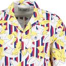 Original Penguin Retro 50s Abstract Cabana Shirt L