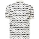 Original Penguin  AOP Geo Flags Interlock Polo B