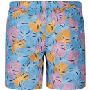 ORIGINAL PENGUIN Retro 90s Palm Leaf Swim Shorts